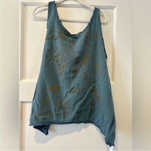 Blue Fish Summer Tank in Sea